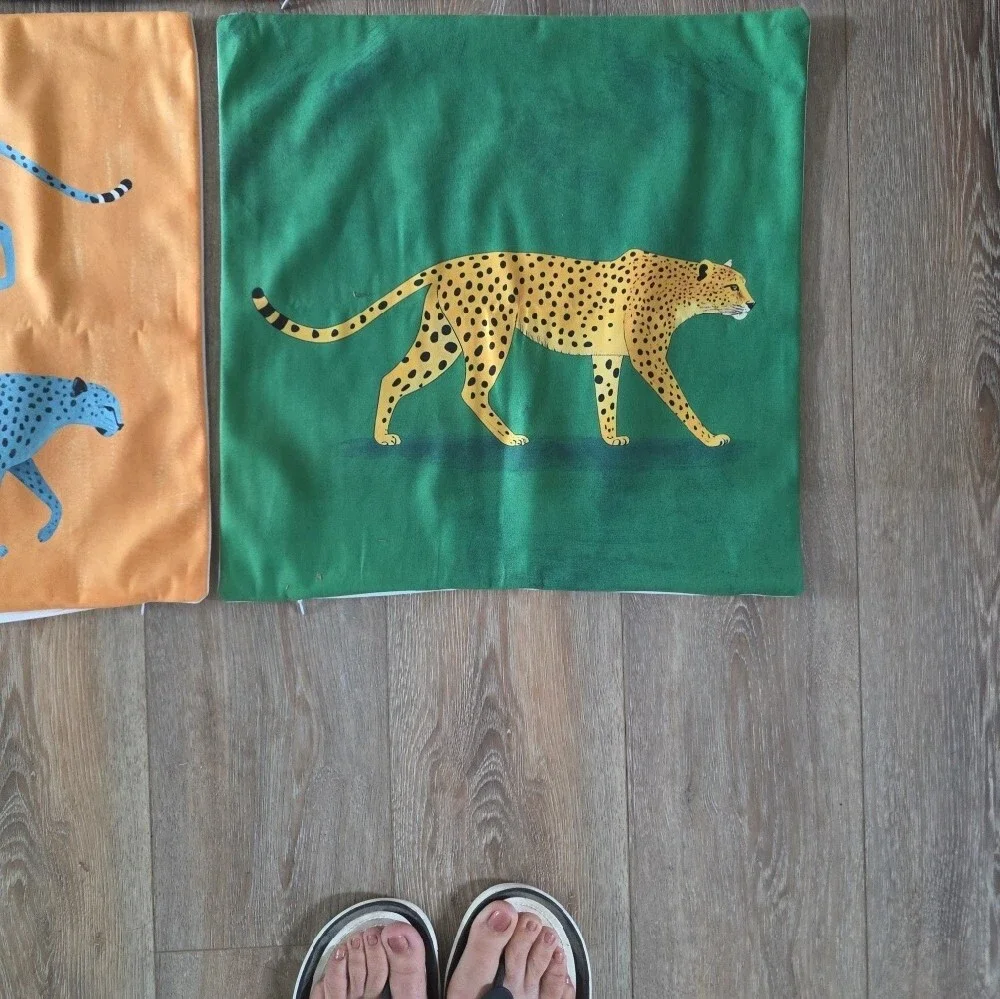 Colorful Animal Print Pillow Covers 18
